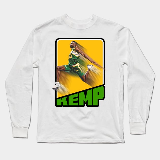 Kemp Long Sleeve T-Shirt by darklordpug